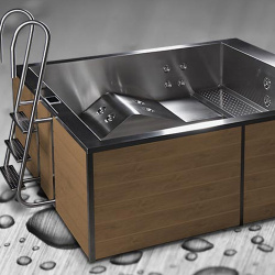 Спа бассейн из нержавеющей стали Wellis Volcano